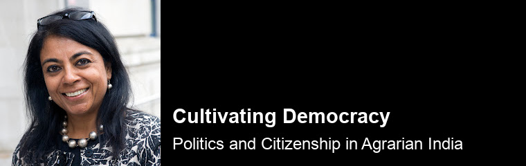 Cultivating Democracy: Lecture by Mukulika Banerjee banner
